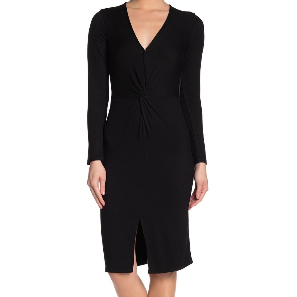 NWT Small Cupcakes & Cashmere Janette Black Dress